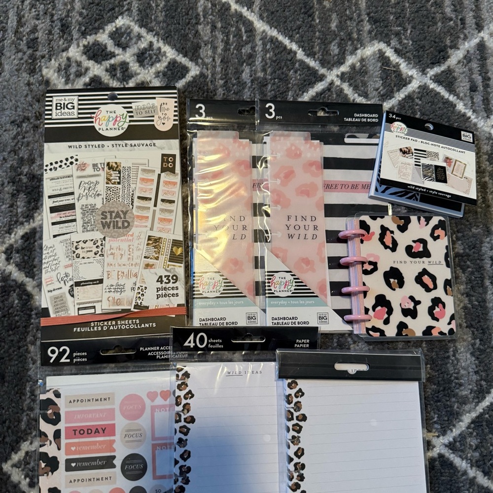 Happy Planner Wild Style Bundle (most never been used) - Picture 2 of 4